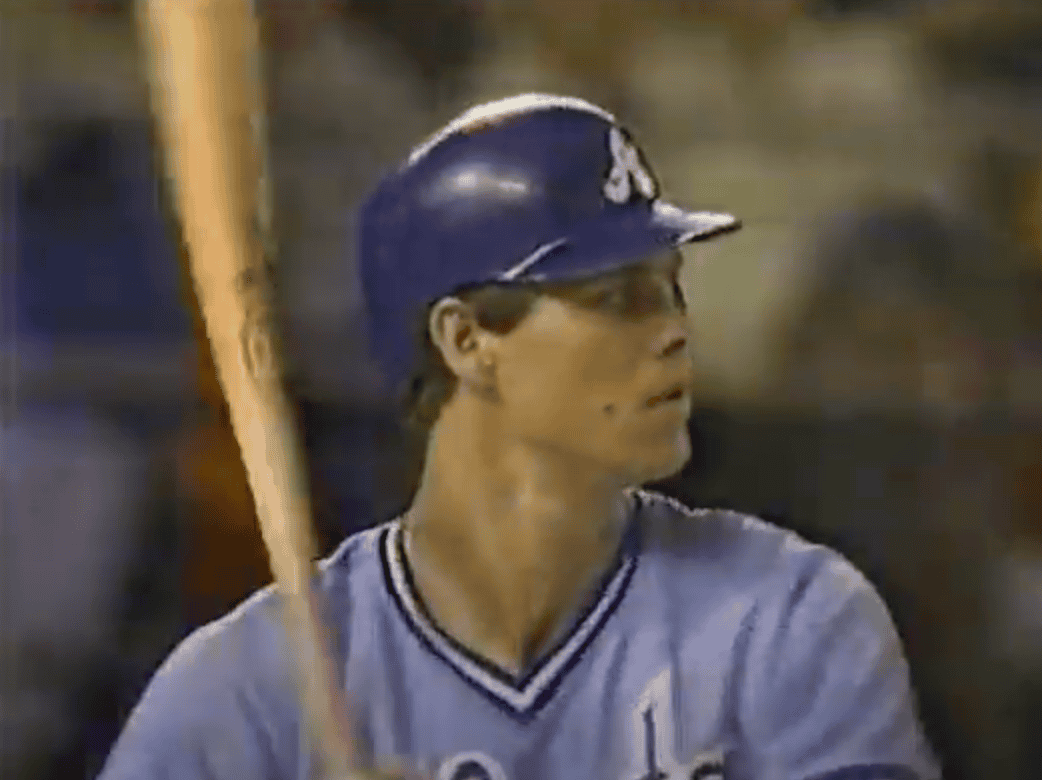 Image of Dale Murphy, a standout player featured in the '80s best players post.